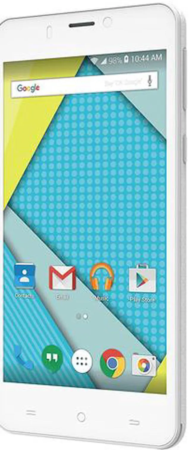 Main image of Plum Mobile Might Plus II Z515 4G Unlocked Cell Phone 5" White 512MB RAM