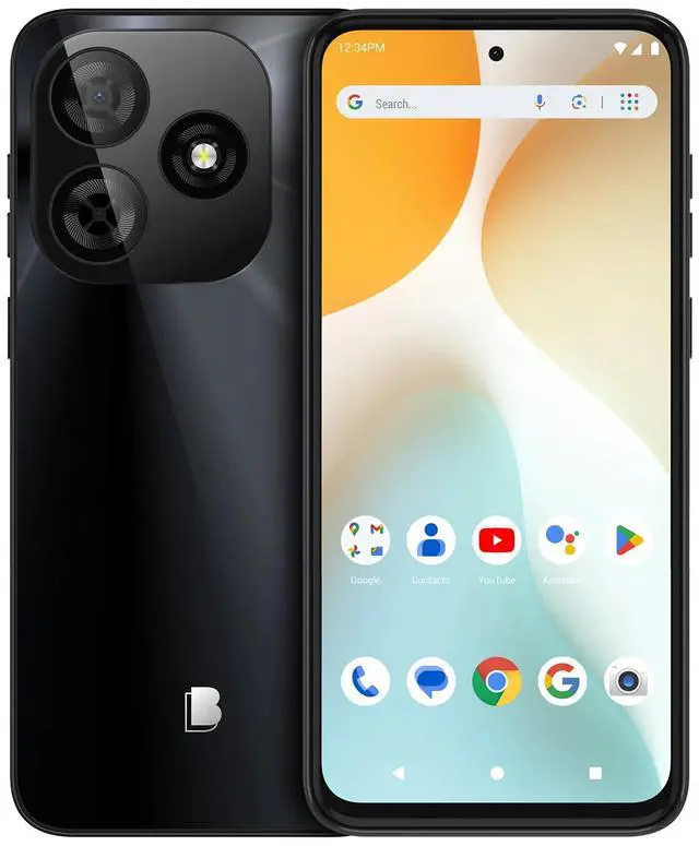 Main image of BLU G65L G1130WW, 128GB, GSM Unlocked Android Smartphone, Black