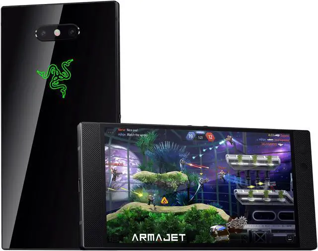 Alt view image 7 of 7 - Razer Phone 2 LTE Unlocked Gaming Phone 5.7" 64 GB 8 GB RAM