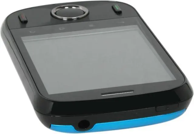 Alt view image 7 of 10 - Huawei IDEOS Blue Unlocked Cell Phone w/ GPS / Wi-Fi / Android OS (U8150)