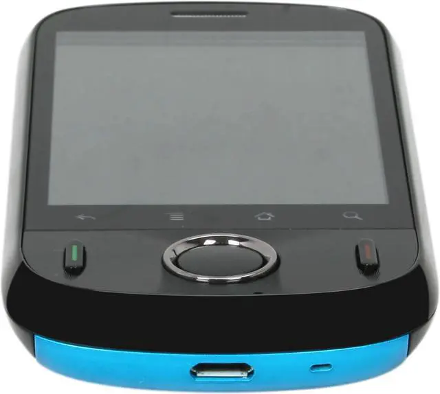 Alt view image 8 of 10 - Huawei IDEOS Blue Unlocked Cell Phone w/ GPS / Wi-Fi / Android OS (U8150)