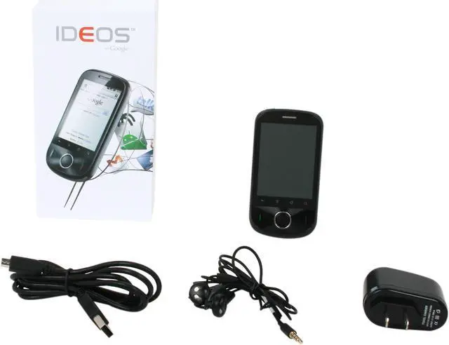 Alt view image 10 of 10 - Huawei IDEOS Blue Unlocked Cell Phone w/ GPS / Wi-Fi / Android OS (U8150)