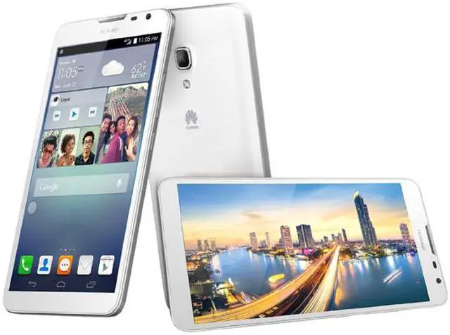 Alt view image 4 of 4 - Huawei Ascend Mate2 4G MT2-L03 4G LTE 16GB Unlocked GSM Android Phone 6.1" White 2GB RAM
