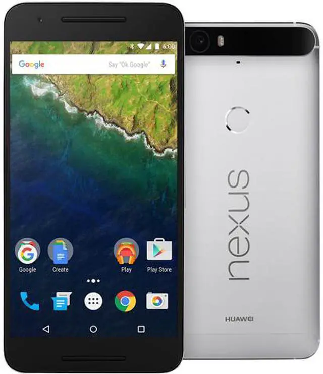 Main image of Nexus 6P 32GB Aluminium LTE Unlocked Smartphone (US Warranty)