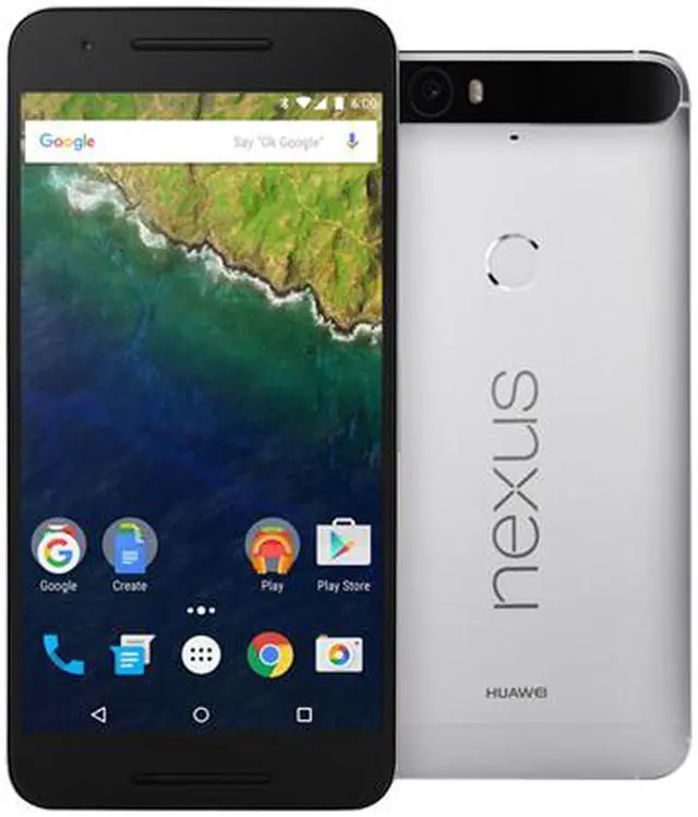 Main image of Nexus 6P 64GB Aluminium LTE Unlocked Smartphone (US Warranty)