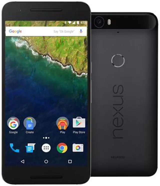 Main image of Nexus 6P 64GB Graphite LTE Unlocked Smartphone (US Warranty)