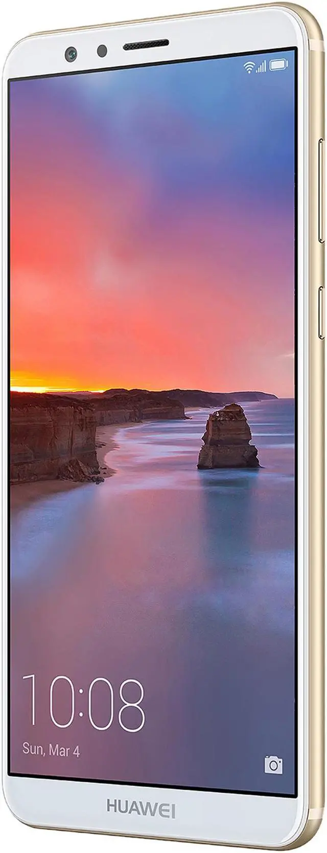 Alt view image 2 of 10 - Huawei Mate SE 4G LTE Unlocked Cell Phone (5.93" Gold , 64GB Storage 4GB RAM )