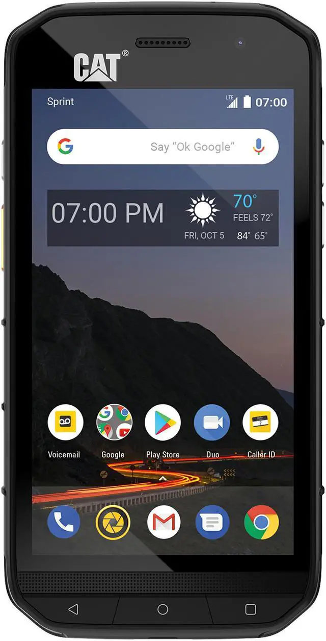 Main image of CAT S48c 4G LTE Cell Phone 5" Black 4GB RAM