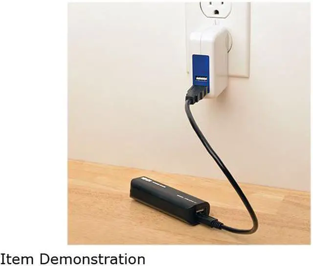 Alt view image 6 of 6 - Tripp Lite Black 2600 mAh Portable Mobile Power Bank USB Battery Charger UPB-02K6-1U
