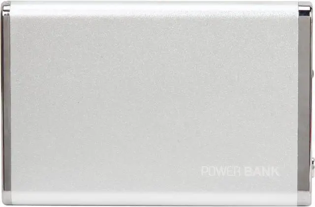 Alt view image 2 of 6 - SCUD M30 Hobbit Silver 3000 mAh Power Bank External Battery Charger for Tablets, Smartphones, and Other Mobile Devices