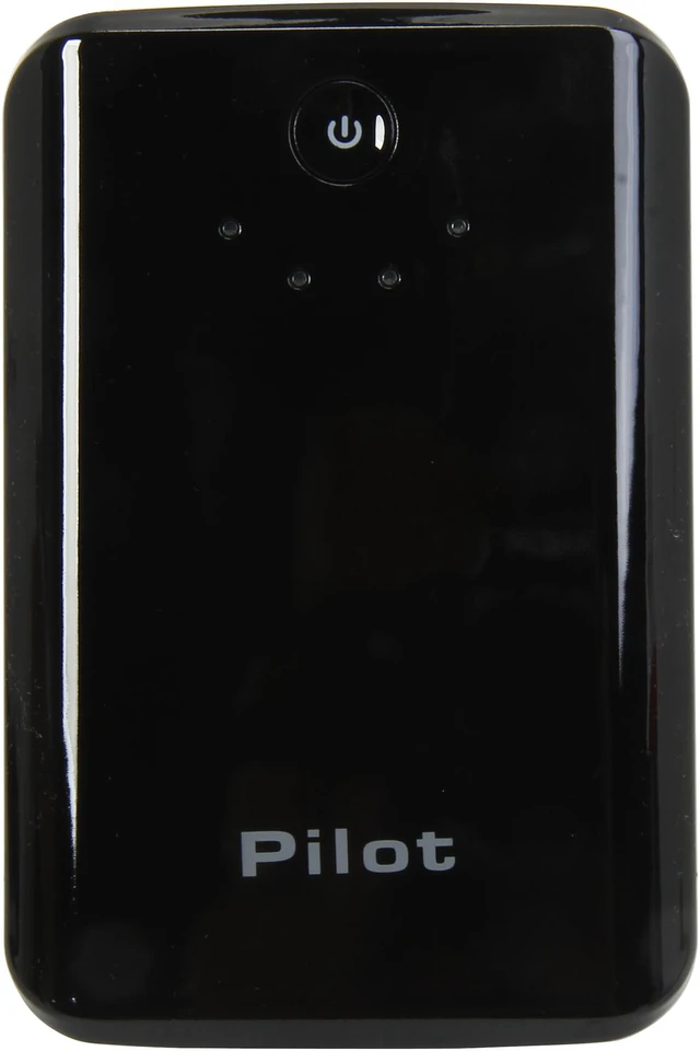 Alt view image 2 of 5 - SCUD Pilot Black 10400 mAh External Battery Power Bank for iPhone, iPad, Galaxy S5, Note 3, HTC One (M8), Most Smartphones, Tablets and USB-charged devices