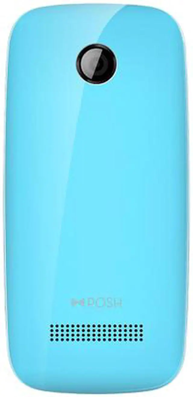Alt view image 2 of 2 - POSH Micro X S240B 4G Unlocked GSM Android Cell Phone 2.45" Blue 512MB RAM