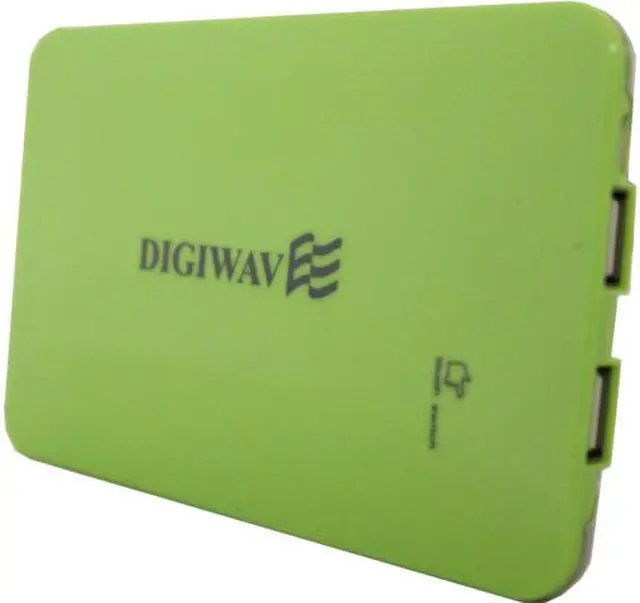 Main image of DigiWave Green 9000 mAh Portable Smart Power Bank DCP1090G