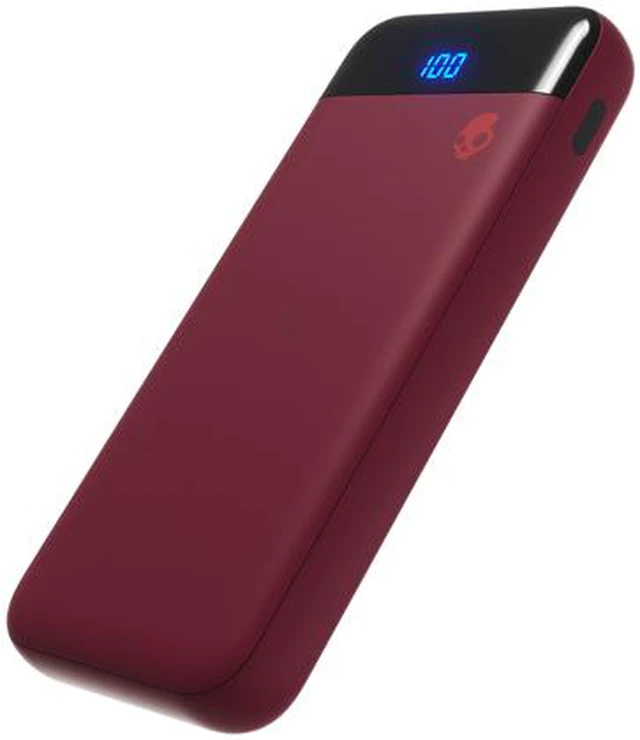 Alt view image 2 of 4 - Skullcandy Stash Fuel Battery Pack, Deep Red (S7PWZ-M723)
