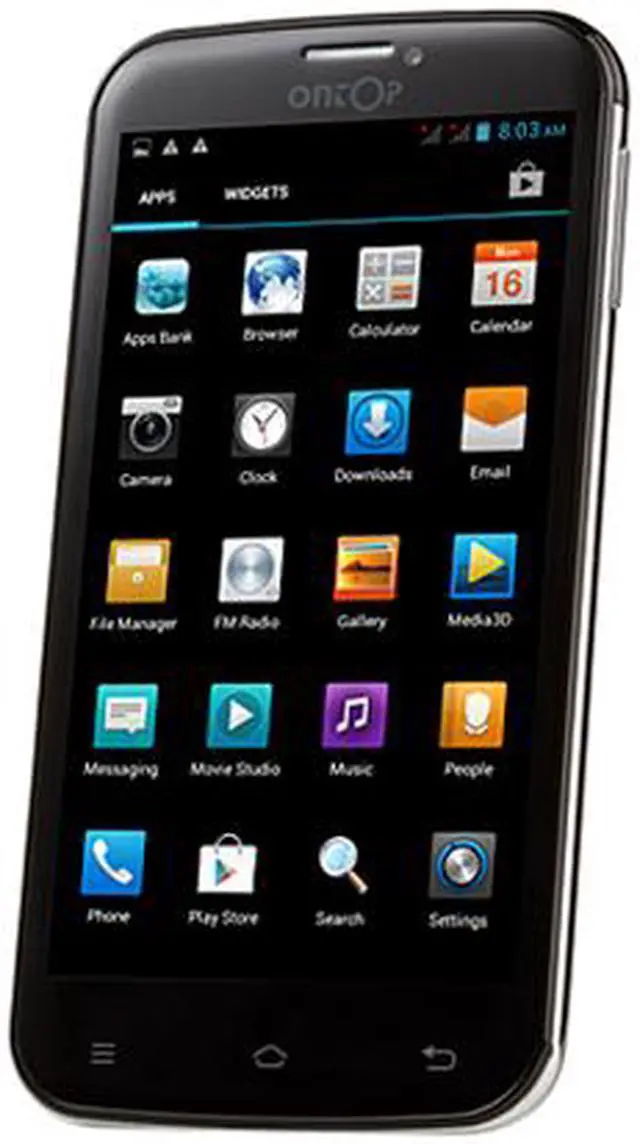 Alt view image 2 of 4 - ONTOP NUGGET D5 3G Unlocked Andriod Smart Phone 5.3" Brown 1GB DDR3 RAM