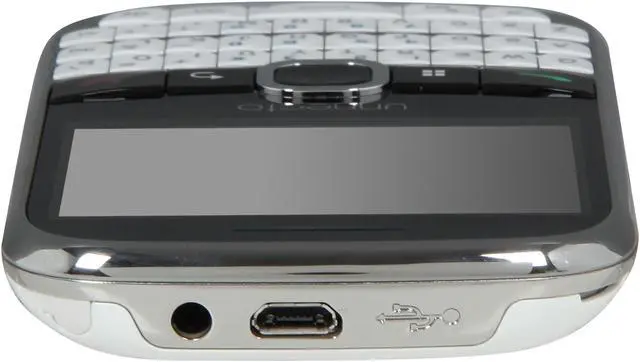 Alt view image 6 of 8 - Unnecto Pro U-600-2NA Wi-Fi Touch Screen Qwerty Keyboard Camera Unlocked GSM Cell Phone 2.4" White