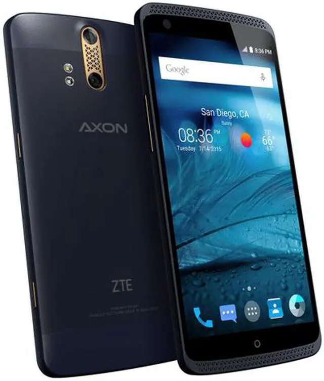 Alt view image 7 of 10 - Axon Pro Unlocked Smart Phone, 5.5" Blue Color, 32GB Storage 4GB RAM (North America Warranty)