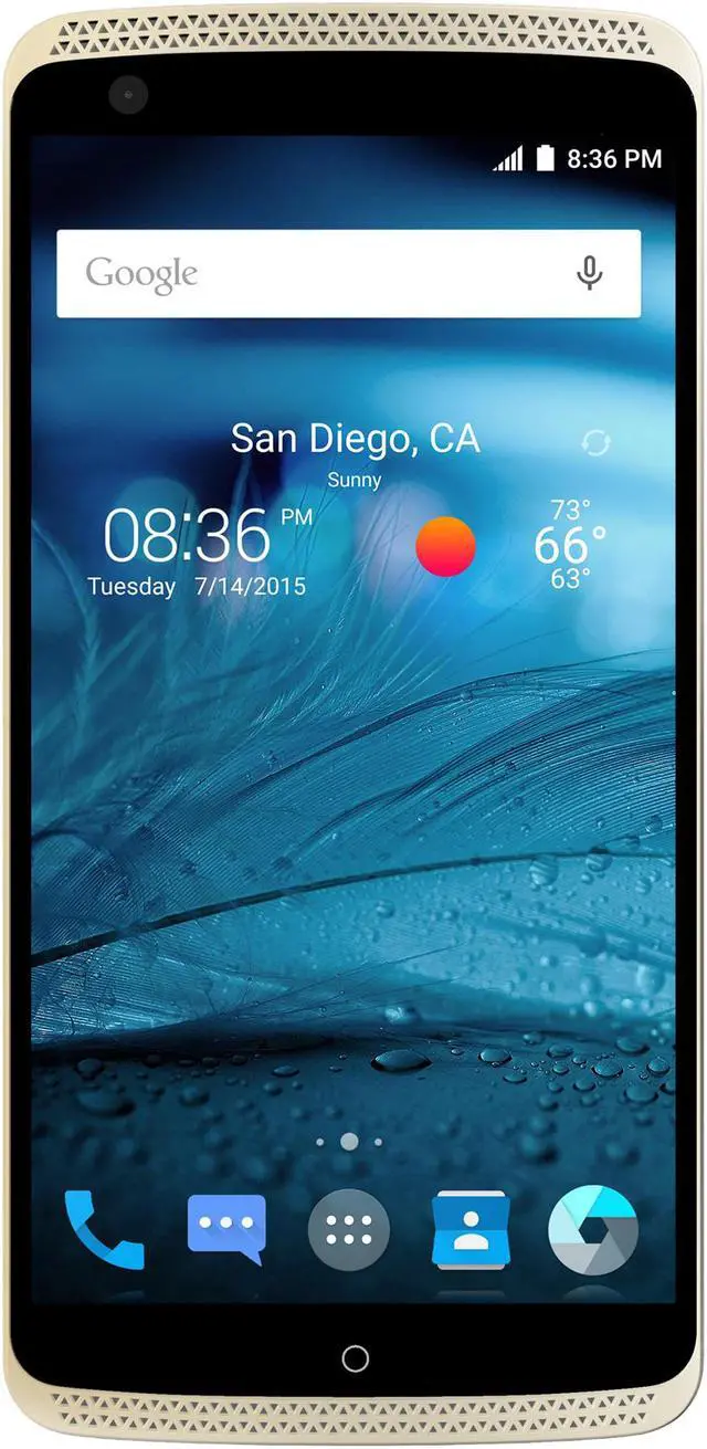 Main image of Axon Pro Unlocked Smart Phone, 5.5" Gold Color, 64GB Storage 4GB RAM (North America Warranty)