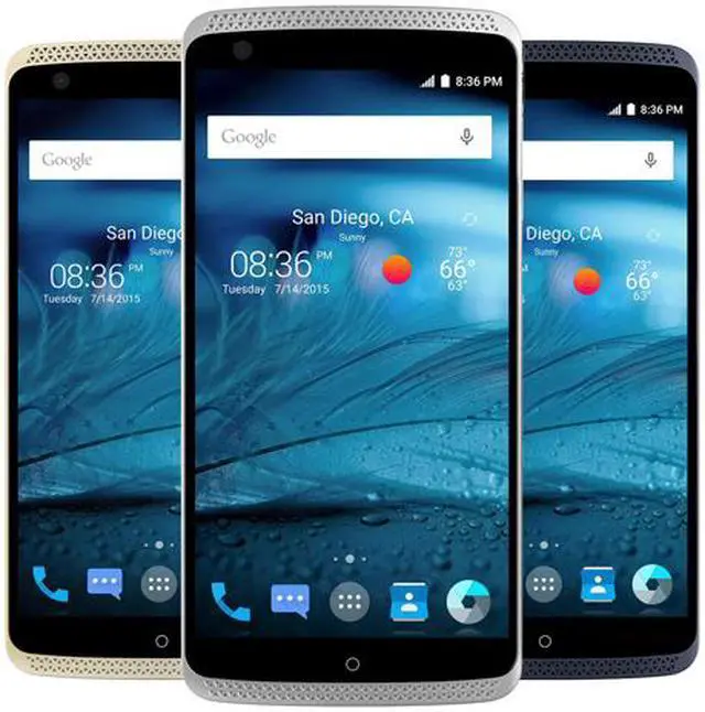 Alt view image 9 of 10 - Axon Pro Unlocked Smart Phone, 5.5" Gold Color, 64GB Storage 4GB RAM (North America Warranty)