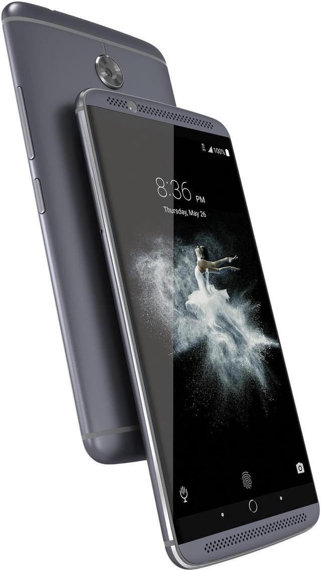 Alt view image 4 of 9 - ZTE AXON 7 64GB 4G LTE Quartz Gray Dual SIM Unlocked Smartphone 5.5" 4GB RAM (North America Warranty)