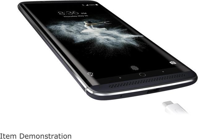 Alt view image 7 of 9 - ZTE AXON 7 64GB 4G LTE Quartz Gray Dual SIM Unlocked Smartphone 5.5" 4GB RAM (North America Warranty)