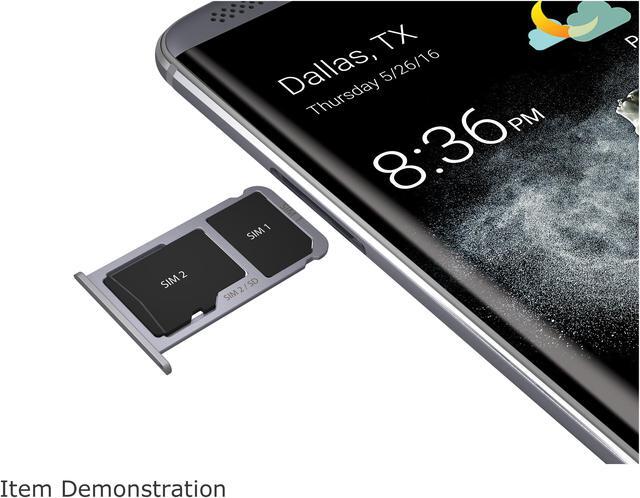 Alt view image 8 of 9 - ZTE AXON 7 64GB 4G LTE Quartz Gray Dual SIM Unlocked Smartphone 5.5" 4GB RAM (North America Warranty)