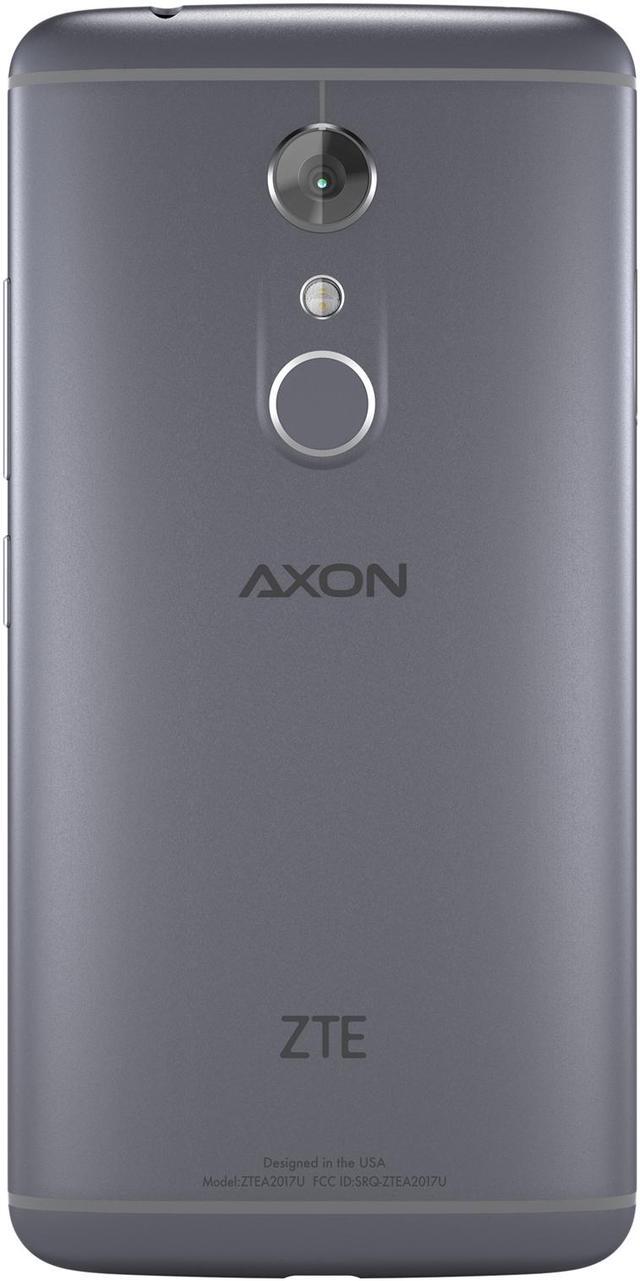 Alt view image 5 of 9 - ZTE AXON 7 64GB 4G LTE Quartz Gray Dual SIM Unlocked Smartphone 5.5" 4GB RAM (North America Warranty)