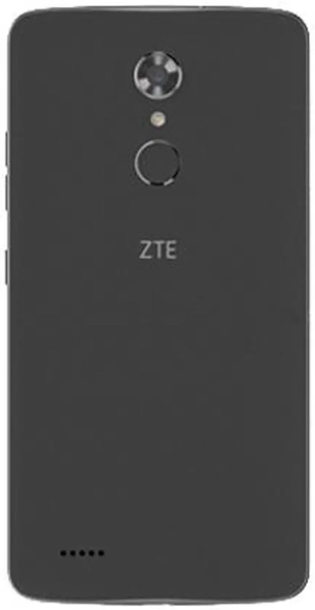 Alt view image 3 of 3 - ZTE Max XL Virgin Mobile (6" 16GB 2GB RAM) 3G/4G LTE Cell Phone - Black