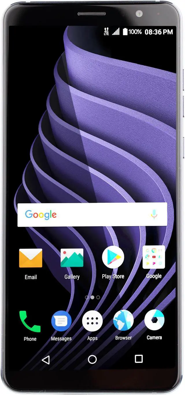 Main image of ZTE Blade Max View 4G LTE Unlocked Cell Phone 6" Black 3GB RAM