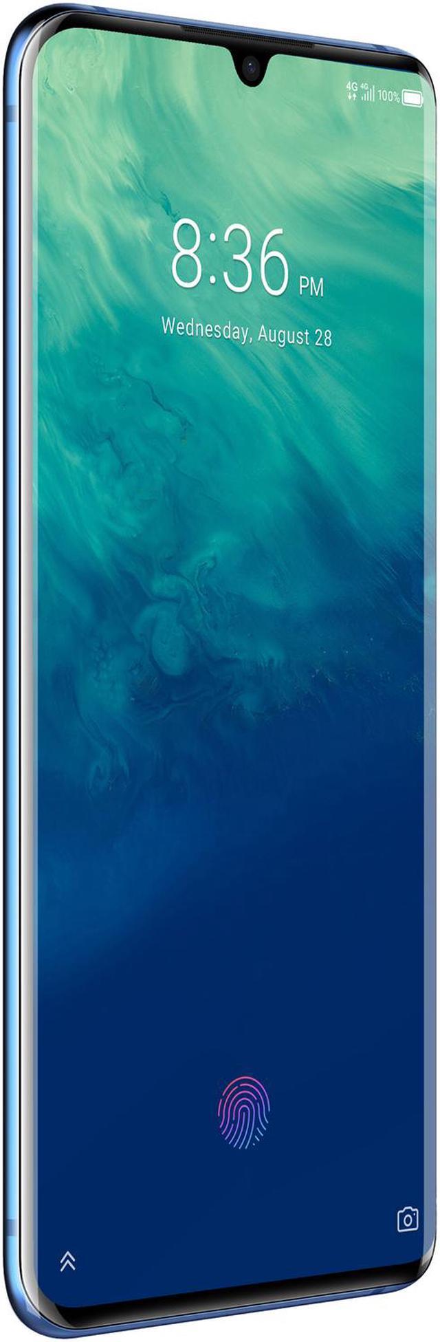 Alt view image 4 of 13 - ZTE Axon 10 Pro Flagship Unlocked Phone with 8G+256G Memory, Qualcomm Snapdragon 855 Chipset, Beautifully Designed Quad-Curved 6.47" AMOLED Display / Wireless Charging
