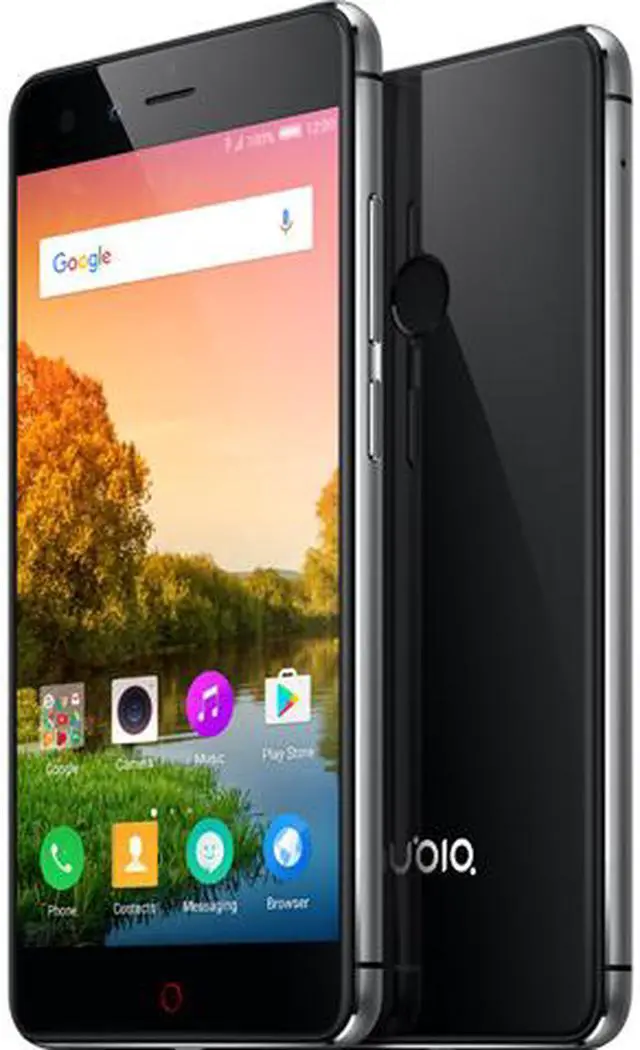Main image of Nubia Z11 Mini, 5.0-Inch, 3GB RAM, 32GB Storage, FHD, IPS, Dual SIM, Unlocked Cell Phone, US Warranty, Black (NX529J)