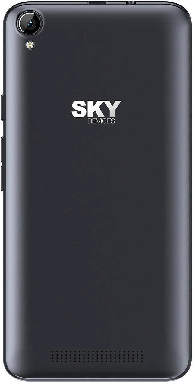 Alt view image 3 of 4 - Sky Devices Platinum A55 3G Unlocked Dual SIM Cell Phone (5.5" Silver 8GB 1GB RAM)