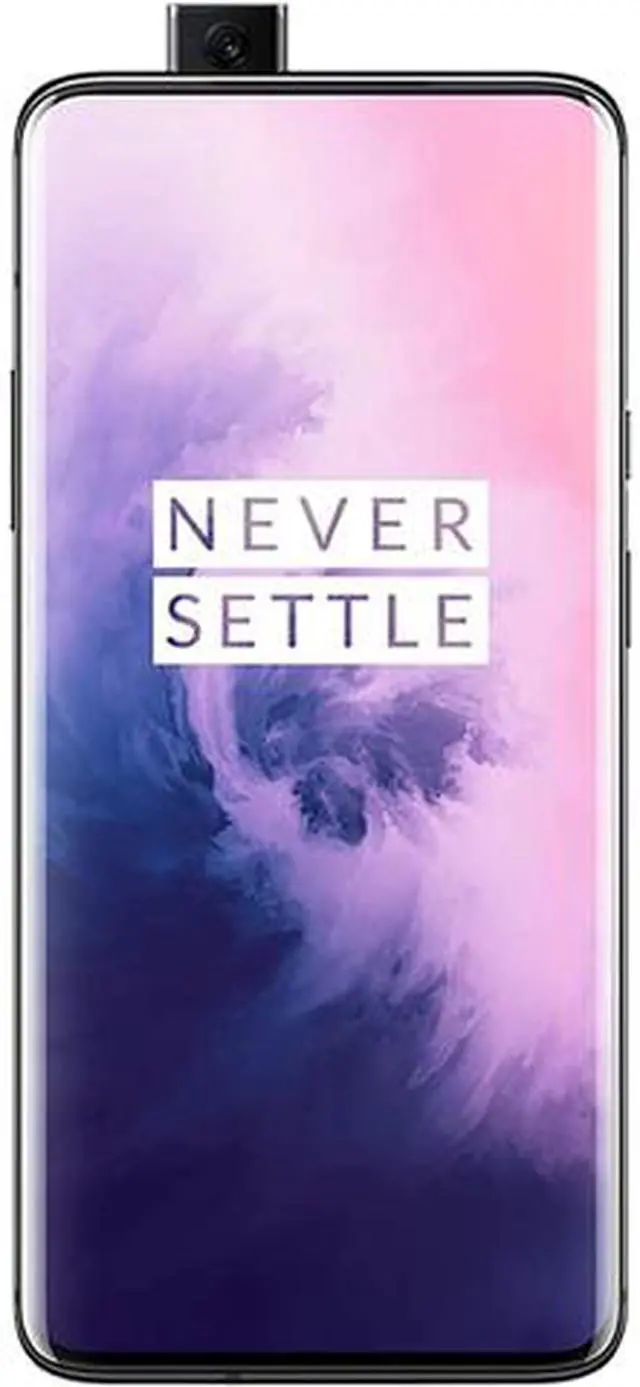 Alt view image 2 of 3 - ONEPLUS 7 Pro GM1915 4G LTE Dual-Sim GSM Unlocked Android SmartPhone 6.67" Mirror Grey 8GB RAM