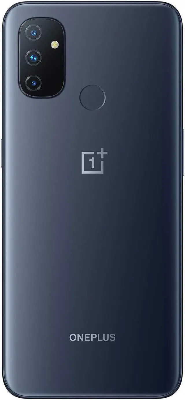 Alt view image 6 of 9 - ONEPLUS Nord N100 BE2013 4G LTE Unlocked Cell Phone 6.52" Midnight Frost 64GB 4GB RAM, GSM Dual Sim