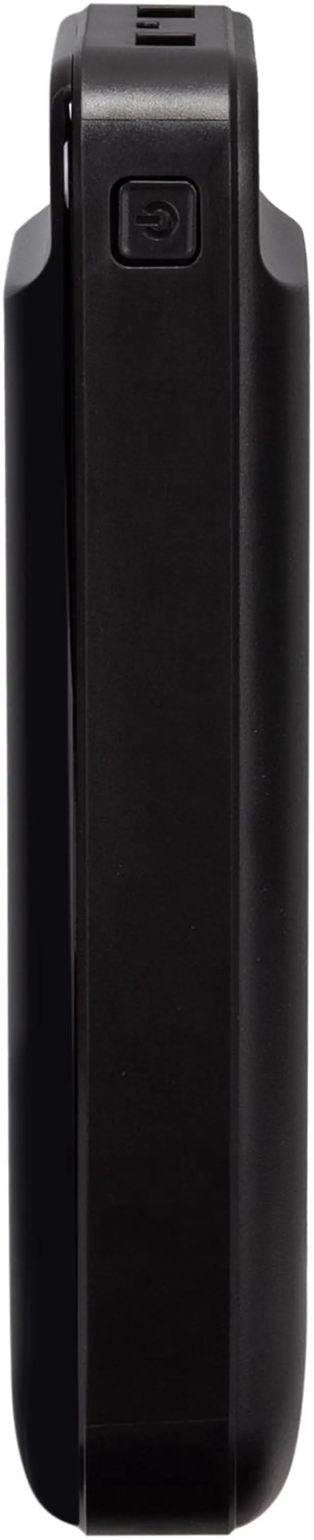 Alt view image 2 of 5 - Rosewill 20000 mAh Portable Power Bank for iPhone and Android Devices, Fast Charge, LCD Indicator, Black - (RBPB-20007)