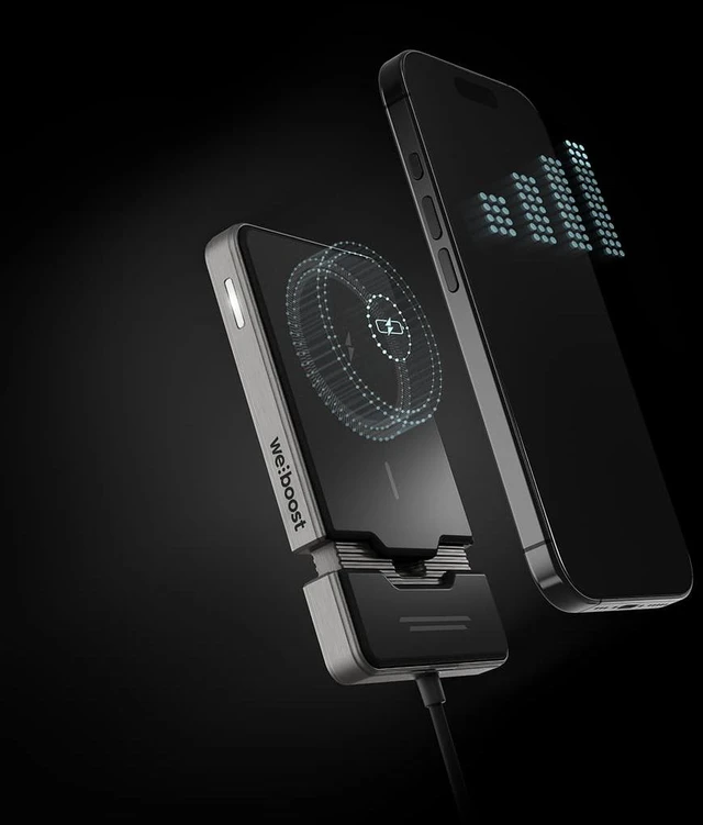 Main image of weBoost Dash | Car Cell Phone Signal Booster with Magnetic Wireless Charger | 5G/4G LTE (471082)