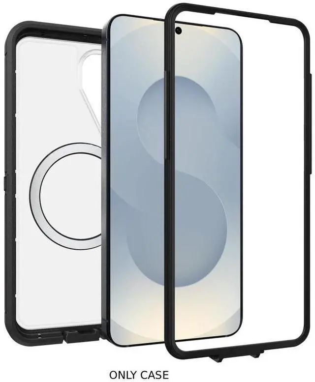 Main image of OtterBox Defender Pro XT Clear Mag Case for Galaxy S26+ - Dark Side - 77-99891