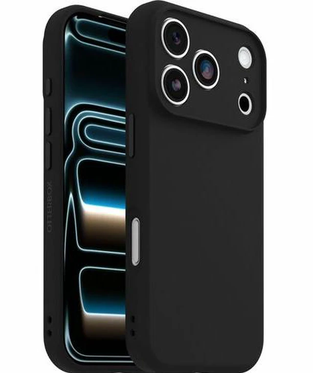 Main image of OtterBox Apple iPhone 17 Pro Figura Series Case - Black - Poly Bag Packaging - 6.06 x 2.99 x 0.47 in - 0.06 lb - 77-000683