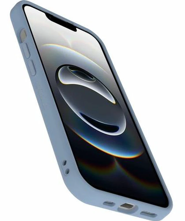Alt view image 2 of 3 - OtterBox Apple iPhone 13/14/15/16E Figura Series Case - Polus Blue - Poly Bag Packaging - 5.93 x 2.97 x 0.43 in - 0.06 lb - 77-000739