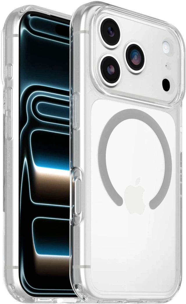 Alt view image 3 of 3 - OtterBox Lumen Series Hard Shell for iPhone 18 Pro / 17 Pro - Clear - 77-001113