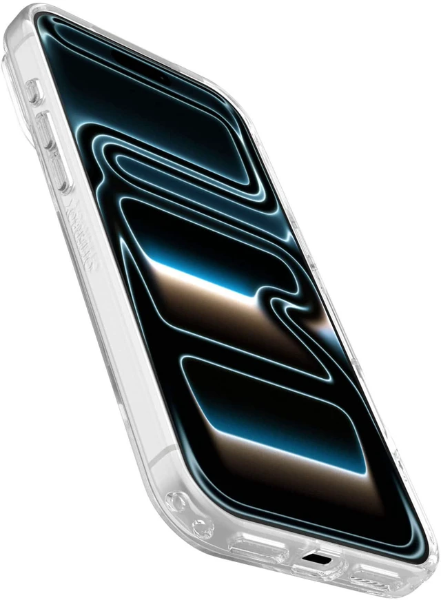 Alt view image 3 of 3 - OtterBox Lumen Series Hard Shell for iPhone 18 Pro Max / iPhone 17 Pro Max - Clear - 77-001141