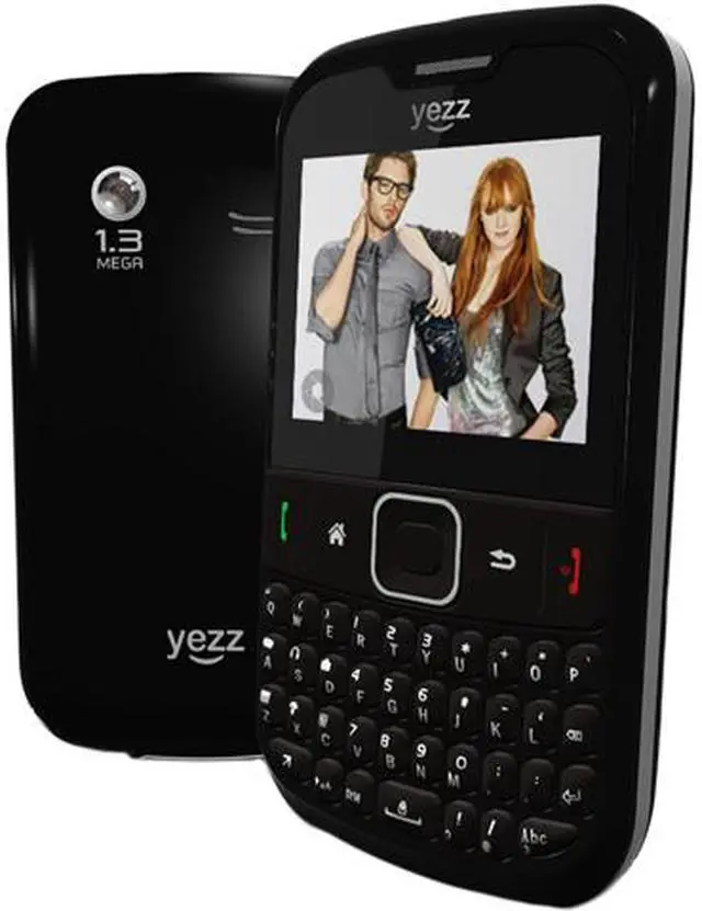 Main image of Yezz Bonito YZ500 Unlocked Dual SIM Cell Phone 2.0" Black