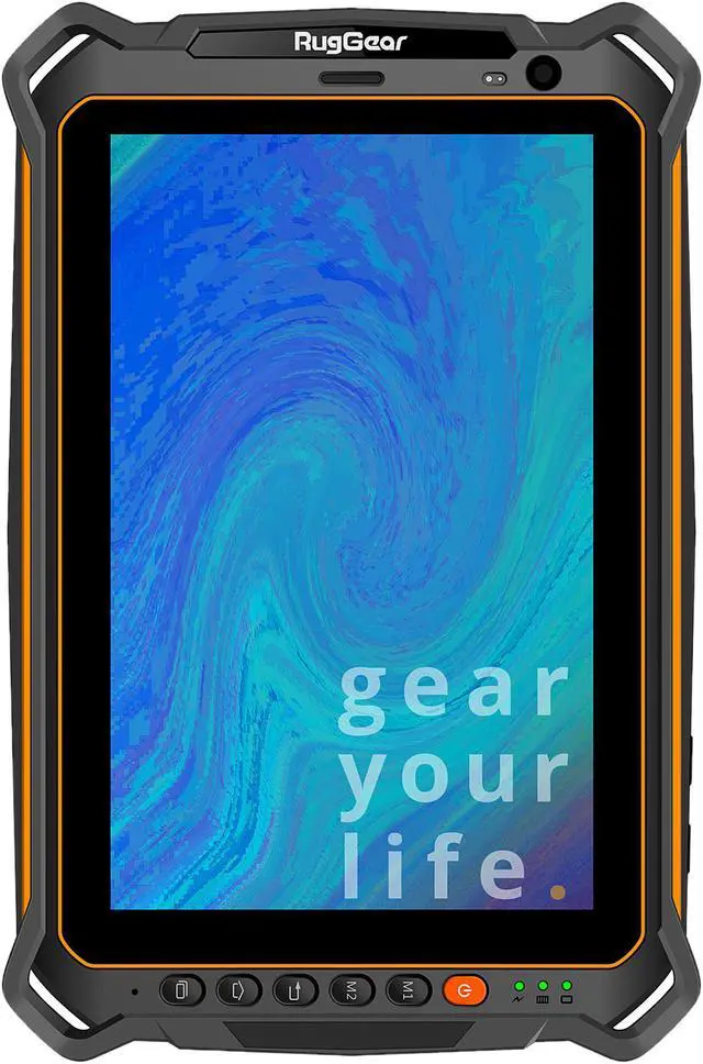 Main image of RugGear RG910 4G LTE Unlocked GSM Rugged MIL-STD-810G Compliant Tablet w/ 8 MP Camera 8" Black 3GB RAM
