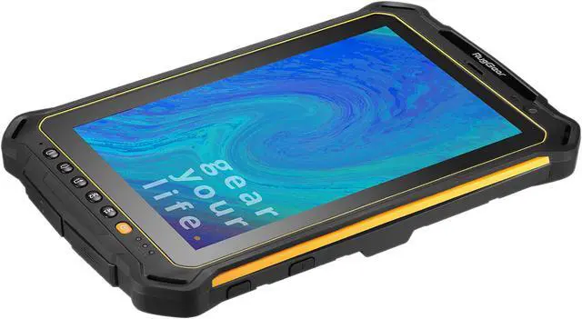 Alt view image 2 of 11 - RugGear RG910 4G LTE Unlocked GSM Rugged MIL-STD-810G Compliant Tablet w/ 8 MP Camera 8" Black 3GB RAM