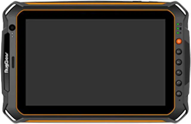Alt view image 3 of 11 - RugGear RG910 4G LTE Unlocked GSM Rugged MIL-STD-810G Compliant Tablet w/ 8 MP Camera 8" Black 3GB RAM