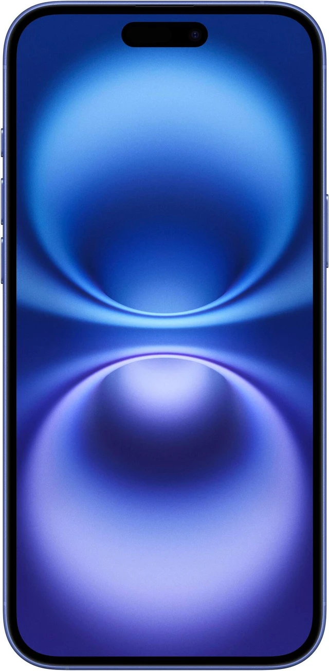 Alt view image 2 of 8 - Apple iPhone 16 128GB, Refurbished Unlocked Cell Phone, Ultramarine - Very Good Condition (Grade B)