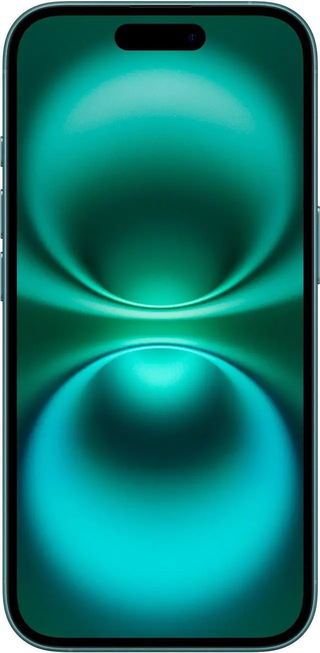 Alt view image 2 of 8 - Apple iPhone 16 128GB, Refurbished Unlocked Cell Phone, Teal - Very Good Condition (Grade B)