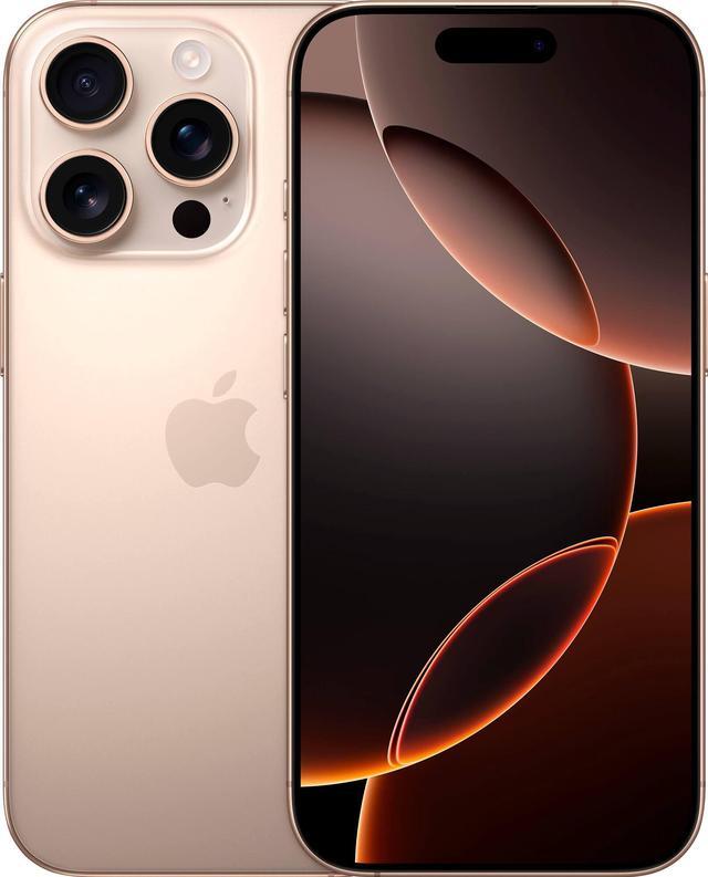 Main image of Apple iPhone 16 PRO MAX 256GB, Refurbished Unlocked Cell Phone, Desert Titanium - Very Good Condition (Grade B)