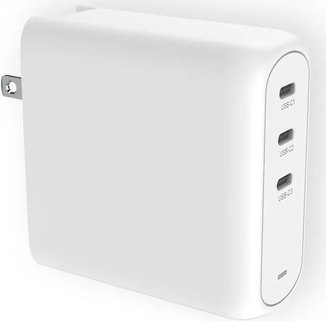 Main image of Creative 140W GaN Charger Creative, 3-Port USB GaN Wall Charger with PPS, PD 3.1, and QC 4.0+, RWD140A, White