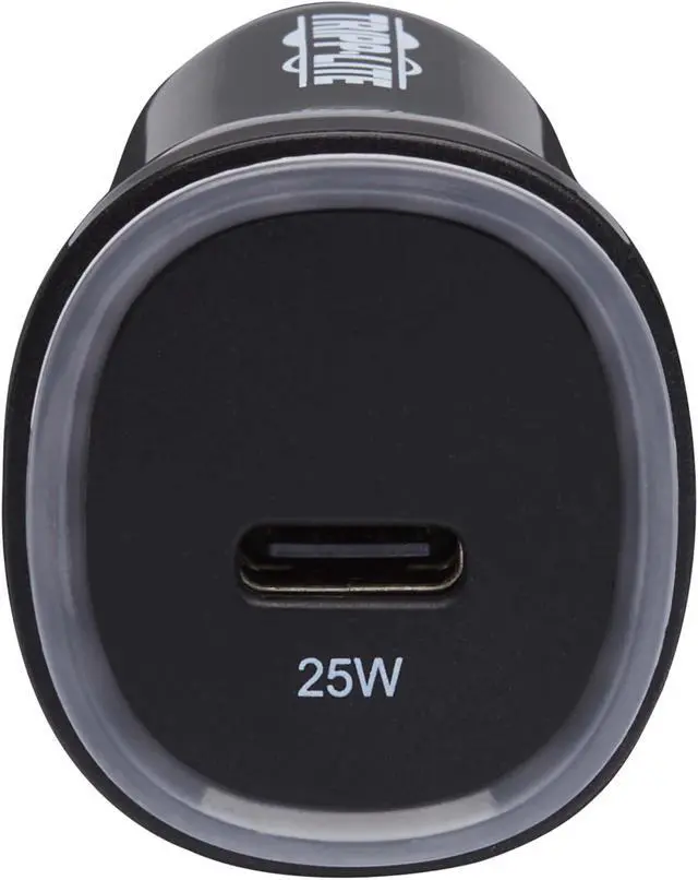 Alt view image 4 of 7 - Tripp Lite USB Car Charger - 25W PD Charging - USB-C - Black  U280-C01-25-1B